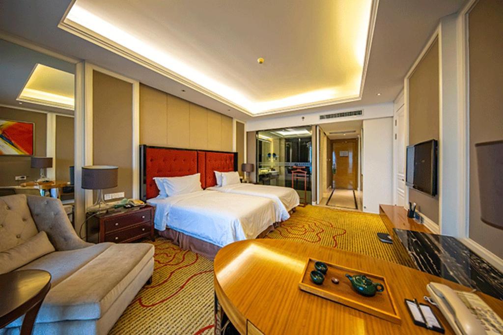Haiyang Shenglong Jianguo Hotel Hai-yang-hsien Exterior foto